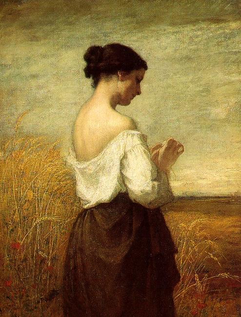 William Morris Hunt Peasant Girl oil painting picture